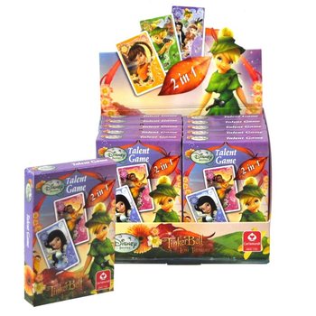 Logħba tal-Karti 2-f'1 Disney Tinkerbell (12-il biċċa)