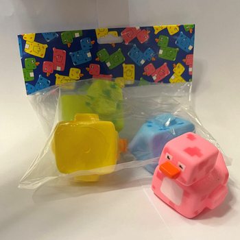 Gaming Duck Mix - Papri ta' l-ilma 6x5 cm (4 biċċiet)