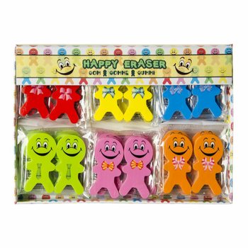Gomom Smiley Ferrieħa f'żewġ partijiet (36 sett)