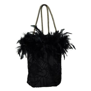 HANDBAG TAL-LOGĦOB BIR-RIX U PRINT TA' SPIDERWEB (6 biċċiet)