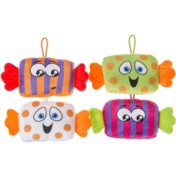 KANDJU TAL-PLUSH - 23 cm - MIX TA' KULURI (24 pz)