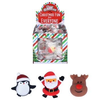 Figuri Squishy tal-Milied għal Tombla / Lucky Dip (96 biċċa)