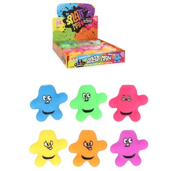 SQUEEZY SPLAT MAN - MIX TA' KULURI - F'DISPLAY (24 biċċa)