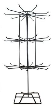 Display Stand tal-Metall Iswed (3 Saffi) - 1 pz