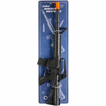 Fucile M16 bit-tokka fuq karta (6 biċċiet)