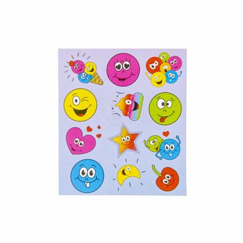FUN STICKERS &ndash; MUDELL: SMILEY (120 biċċa)