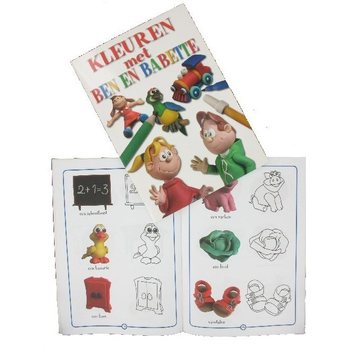 Ktieb tat-Tpinġija “Tpinġi ma' Ben u Babette” (18-il biċċa)