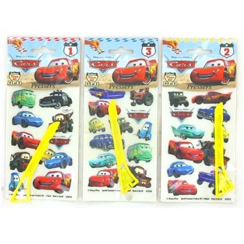 DISNEY CARS RUB-ON TRANSFER STICKERS (24 pz.)
