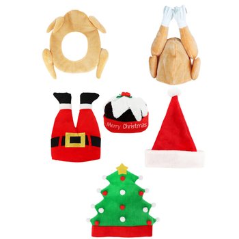 TAĦLITA TA' BROWNETTI TAL-MILIED LUSSUŻI U DAĦKIENA - XMAS CAPS (6 pcs)