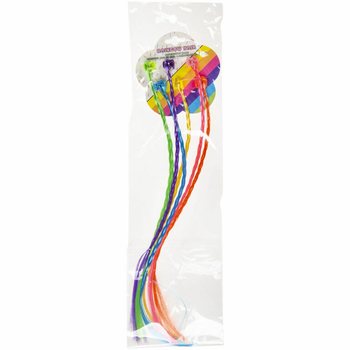 Rainbow Hair Braids 6-biċċiet fuq karta (24 biċċa)