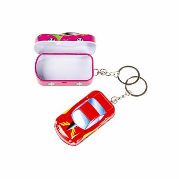 Keychain Kaxxa tal-Metall Forma ta' Karozza (48 biċċa)