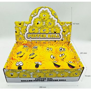 BALLA PUFFER BIL-WIĊĊ EMOZZJONI - 10CM - F'DISPLAY (12-il biċċa)