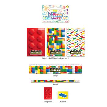 Sett tal-Kitba Bricks ta' 5 Biċċiet (24 pz.)