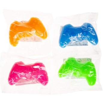 SQUEEZE GAMEPAD - TAĦLITA TA' KULURI NEON - F'DISPLAY (12-il biċċa)