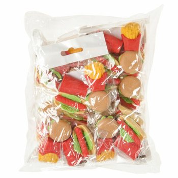 Sett ta' 4 Gomom Fast Food (Kaxxa tal-Wiri 12x)