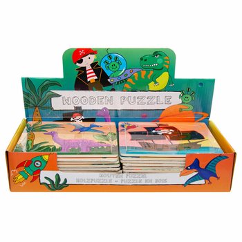 Mix ta' Puzzles tal-Injam għas-Subien f'Display (24 biċċa)
