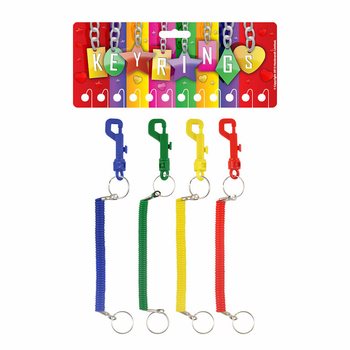 Keychains b'Wajer Spirali (12-il Biċċa)