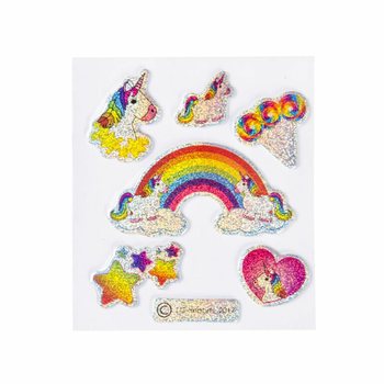 STIKERS GLITTER - UNIKORN (100 biċċa)