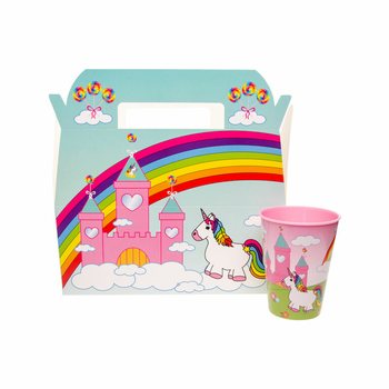 Kaxxa tal-Menu Unikornu - 22,5 x 12 x 9,5 cm (24 pz)