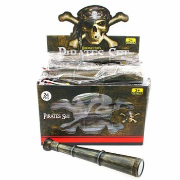 Teleskopju tal-Pirati f'Display (24 biċċa)