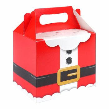 Menu Box - Milied Santa Claus - 14 x 9,5 x 18 cm (12 pz)