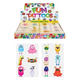 Tattoos Divertenti – Mudell: Monstros (96 biċċa)