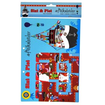 Kalendarju Countdown Sinterklaas u Piet - Mudell 2 (9 biċċiet)