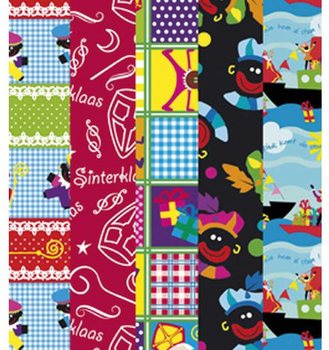 Rollijiet tal-Karta tar-Rigali ta' San Nikola Sinterklaas 250 x 50 cm (5 pcs)