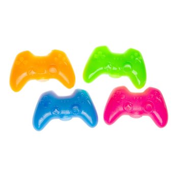 SQUEEZE GAMEPAD - TAĦLITA TA' KULURI NEON - F'DISPLAY (12-il biċċa)