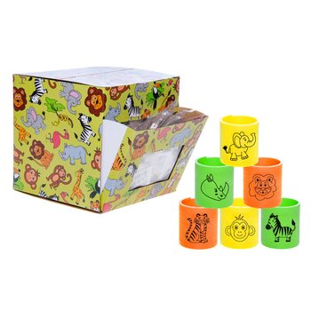 Molol Spirali Annimali tal-Ġungla (Display 60 biċċa)