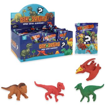 Borża Sorpriża / Blindbag - Tema: Dinosawri f'Display (60 biċċa)