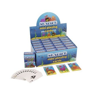 Mini Karti tal-Logħob – Mudell Sea Life f'Display (24 biċċa)