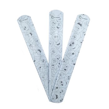 SLAP BRACELETS - ŻEBBAGĦ IS-SMILEY TIEGĦEK (36 pz.)