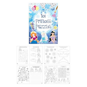 Ktieb tal-Puzzles Ice Princess (48 biċċa)
