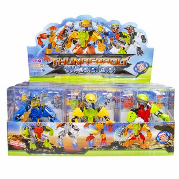 THUNDERBOLT ROBOT WARRIOR FIGURA TA' AZZJONI F'WIRI (12-il biċċa)