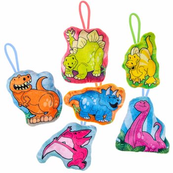MIX DINOSAURS TAL-PLUSH - 13.5 Cm. (24 pz.)