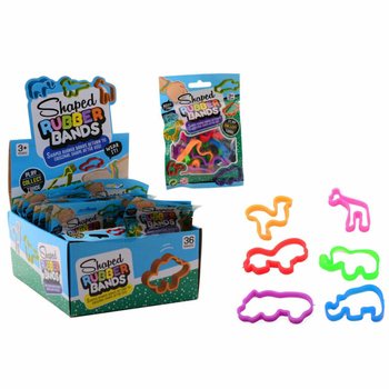 SET TA' 6 BRAZZULETTI TAS-SILIKONJU ANTIMALI SELVAĠĠI F'DISPLAY (36 biċċa)
