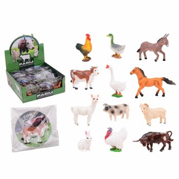 ANIMAL WORLD - Annimali tar-Razzett f'Display (36 pz.)