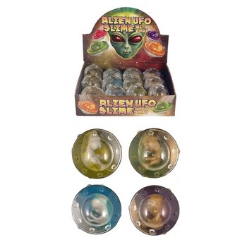 Slime tal-Aliens fl-UFO f'Kaxxa Display (12-il biċċa)