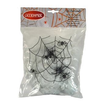 Gviena Dekorattiva tal-Brimb għal Halloween b'żewġ Brimbiet (4 biċċiet)