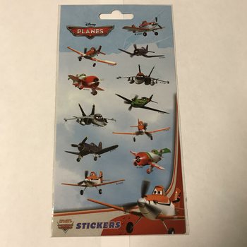 Folja ta' stikers: DISNEY PLANES, qies 20 x 10 cm (10 biċċiet)