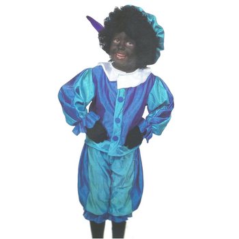 Kostum ta' Zwarte Piet għas-Subien - Daqs 128