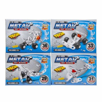 Display Ibni l-Vettura tal-Metall Tiegħek (24 biċċa)