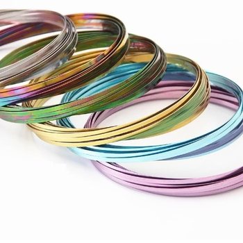 **RAGE 2018** Magic Rings / Flow Rings - Ċirku Maġiku Kinetiku 3D - MULTI COLOR | FUQ KARTA (10 biċċa)