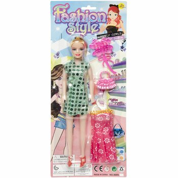 Pupa tal-Moda bi Lbies fuq Karta (12-il biċċa)