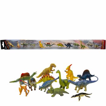 ANIMAL WORLD - MIX TA' FIGURI TA' DINOSAWRU (12 pz.)