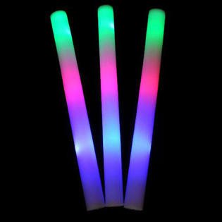 Stikek tal-Fowm LED - Multi Color Party f'Display (24 biċċa)