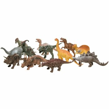 DINOSAWRU KBIER - FIGURI TAL-LOGĦOB F'DISPLAY (12-il biċċa)