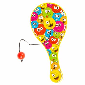 PADDLE BAT - Rakketta bil-Ballun - Mudell: Smiley (48 Biċċa)
