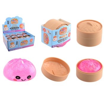 RAGE - Squishy SUGAR EDITION Bun Dumplings ŻGĦIR (5.3 x 5.3 x 4.1 Cm) Viral 2026 Fidget Toy (24 pz)